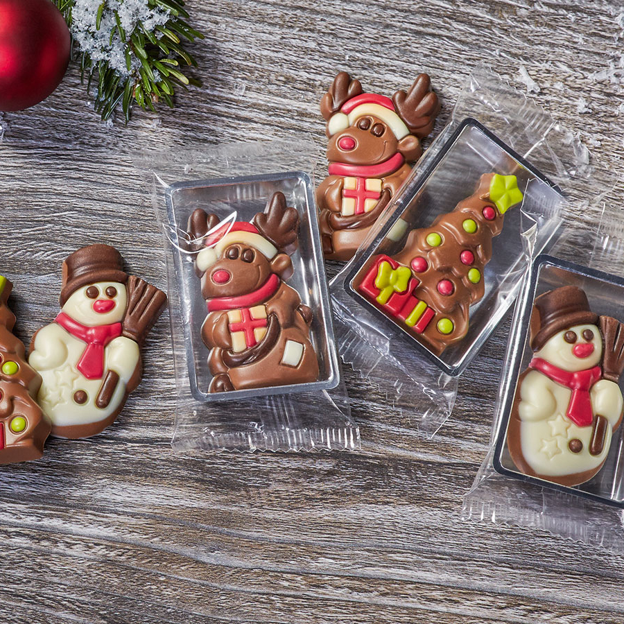 Kerst Chocolade set 3 stuks