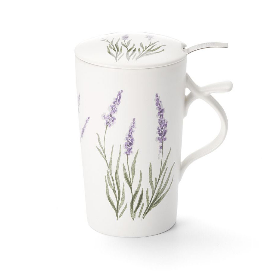 Thee cadeau met lavendel beker