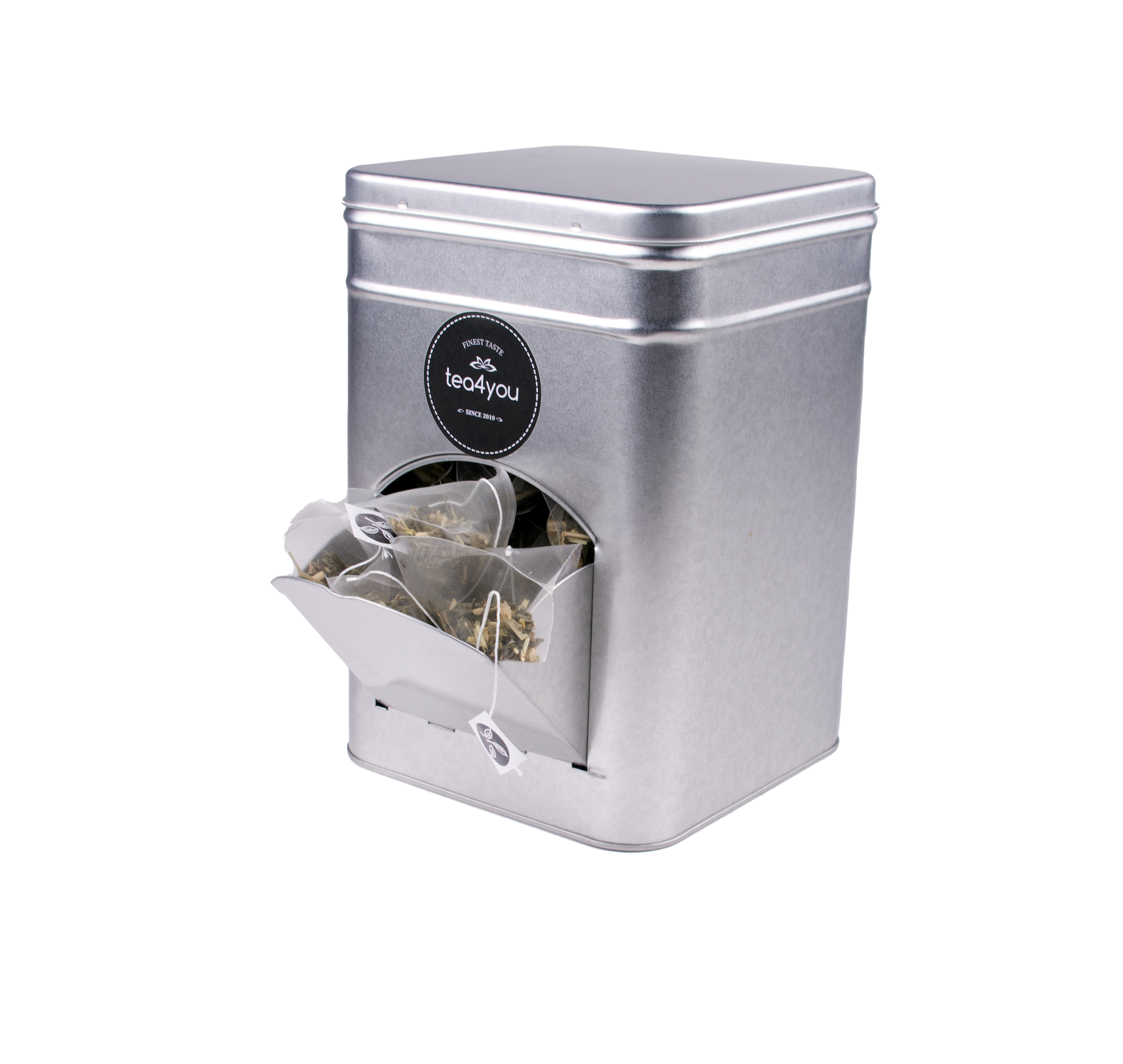 Voorraadblik met dispenser