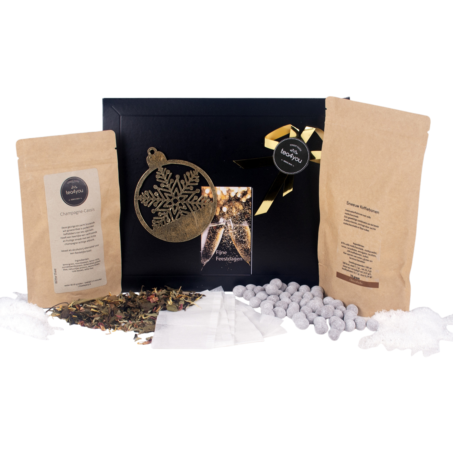 Fijne Feestdagen brievenbus cadeau