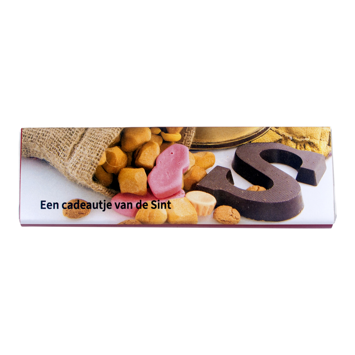 Chocoladereep " Een cadeautje van de Sint"