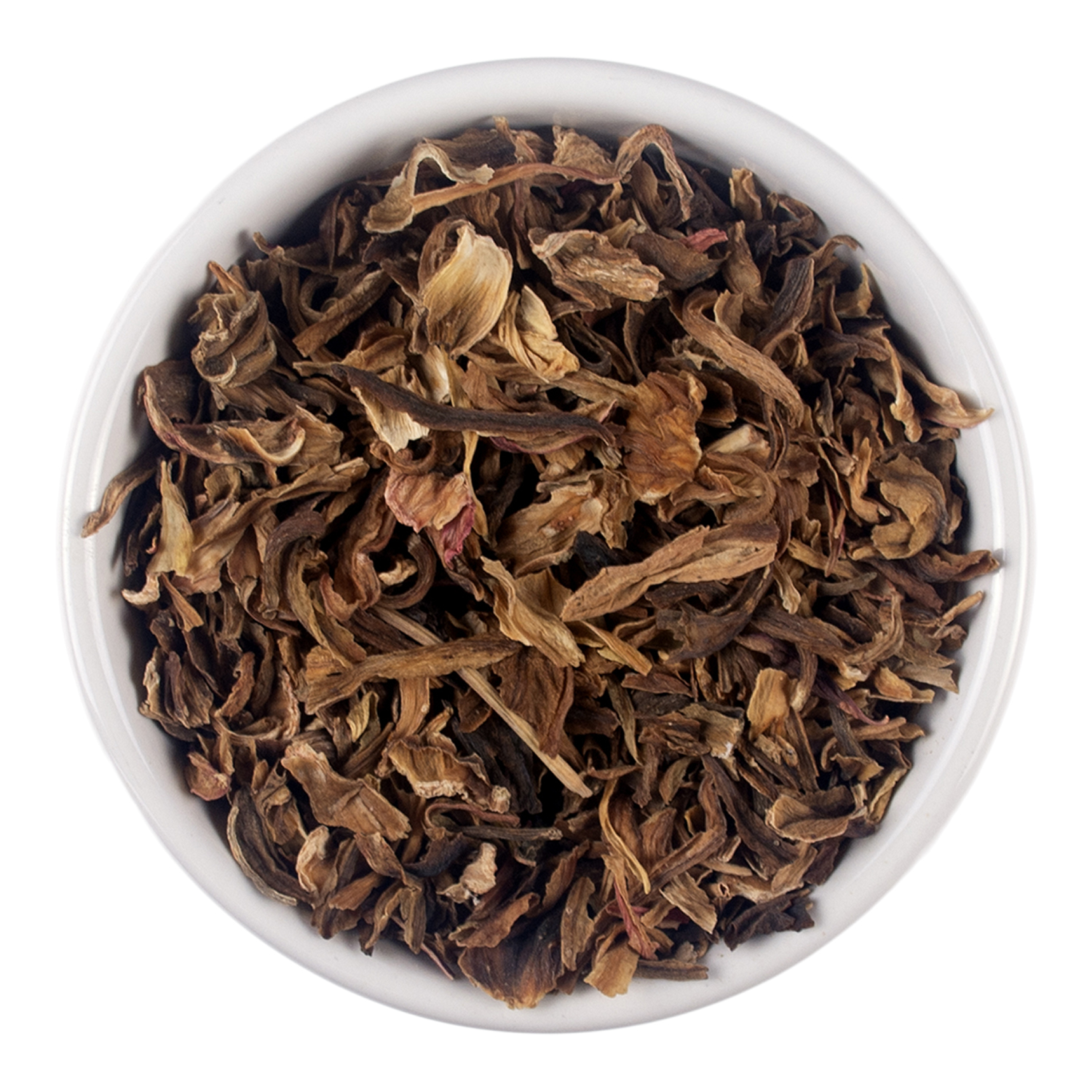 Witte hibiscus bloesem gesneden