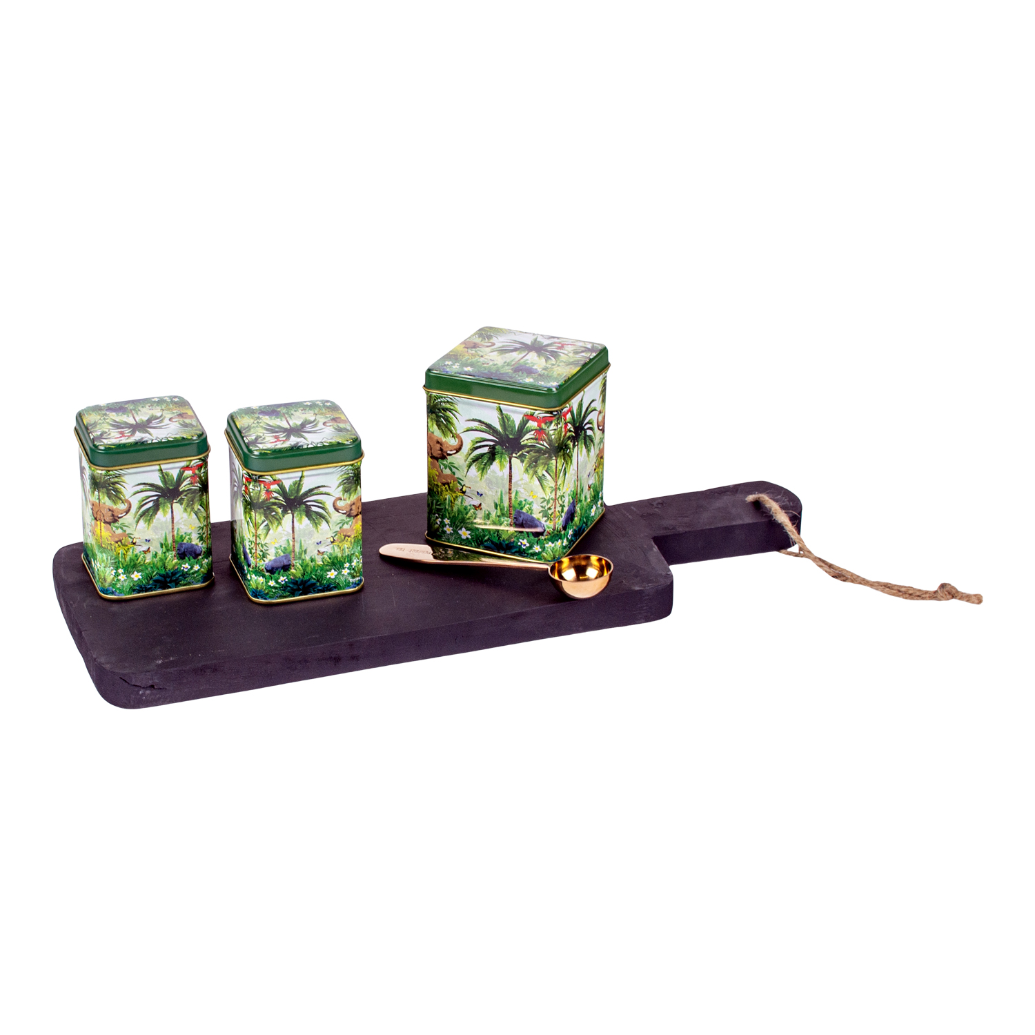 Serveerplank Mango zwart