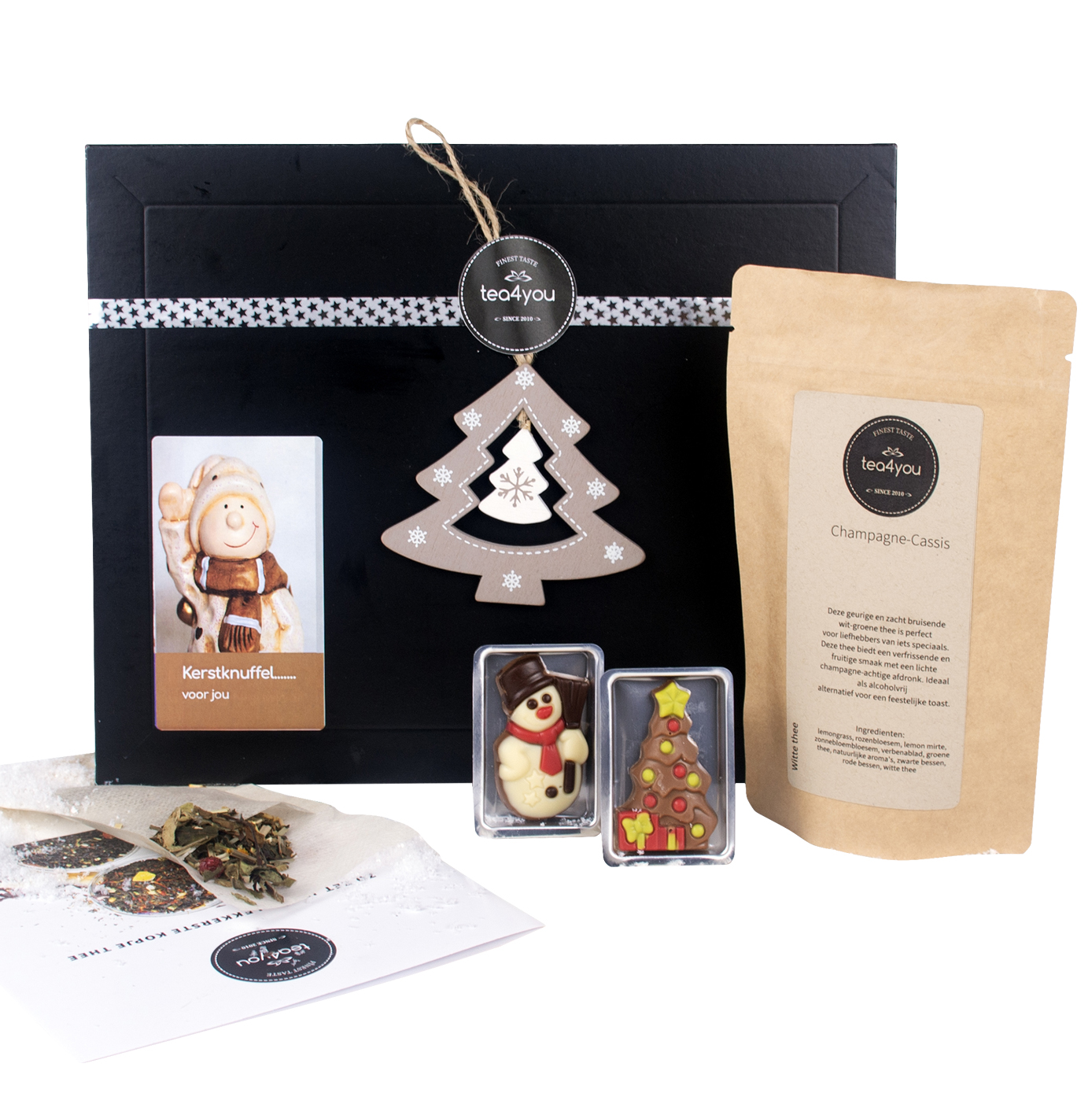 Give Away Extra "Kerstknuffel voor jou"- Champagne-Cassis 