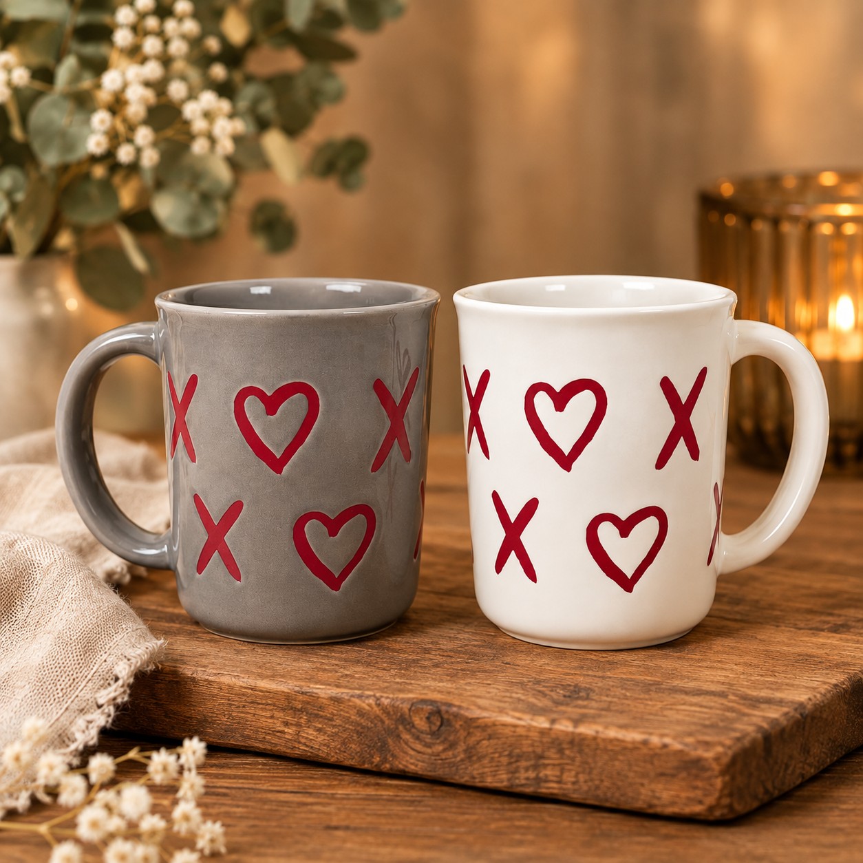 XOXO Mokkenset – 2 Mokken Hugs & Kisses