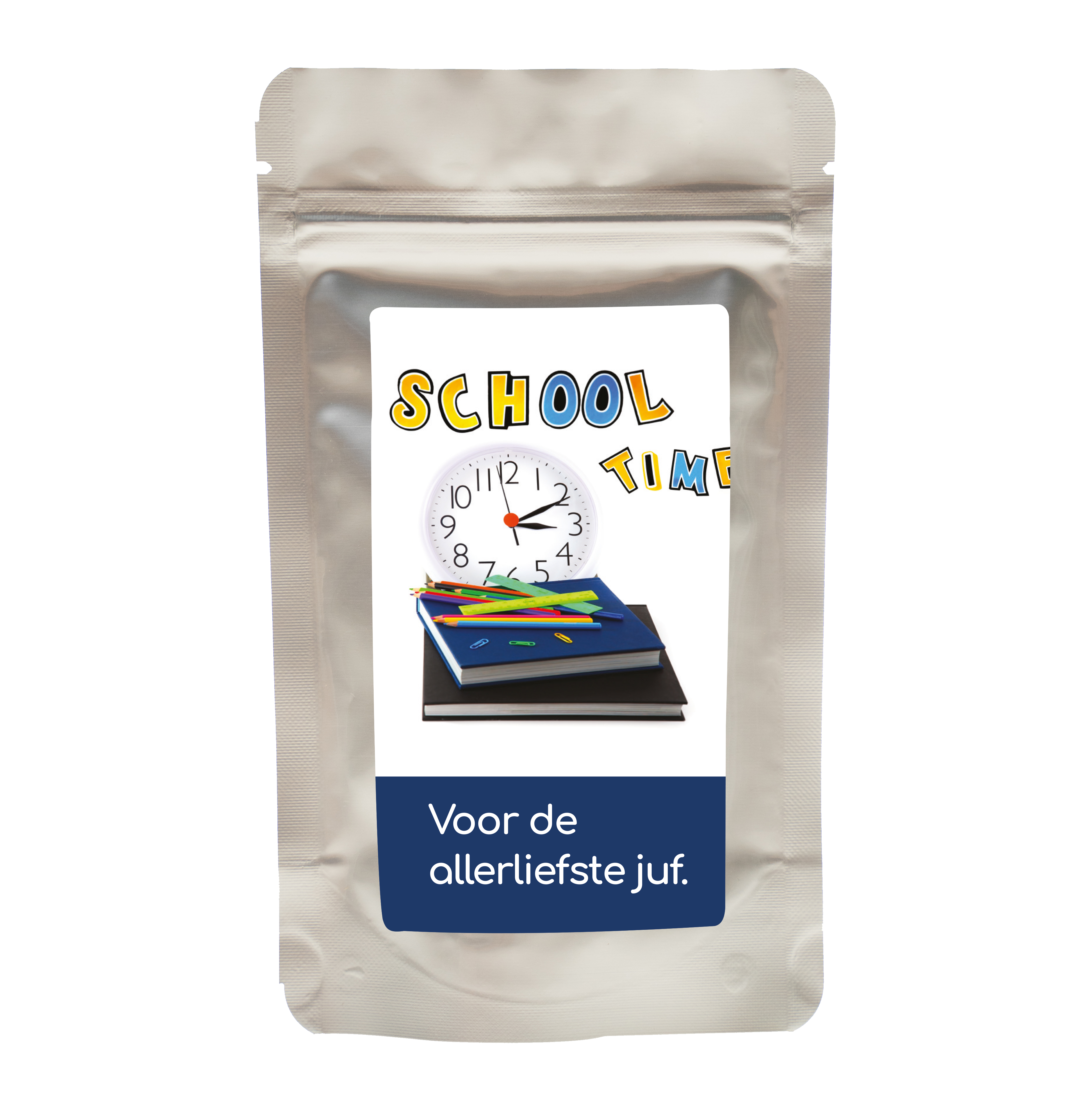 "Voor de allerliefste juf"-Pêche-Melba