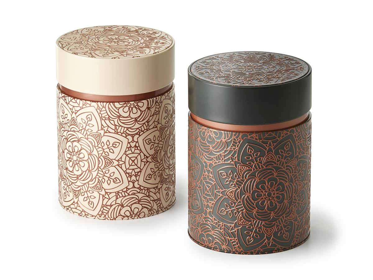 Mandala theeblik set 2 stuks
