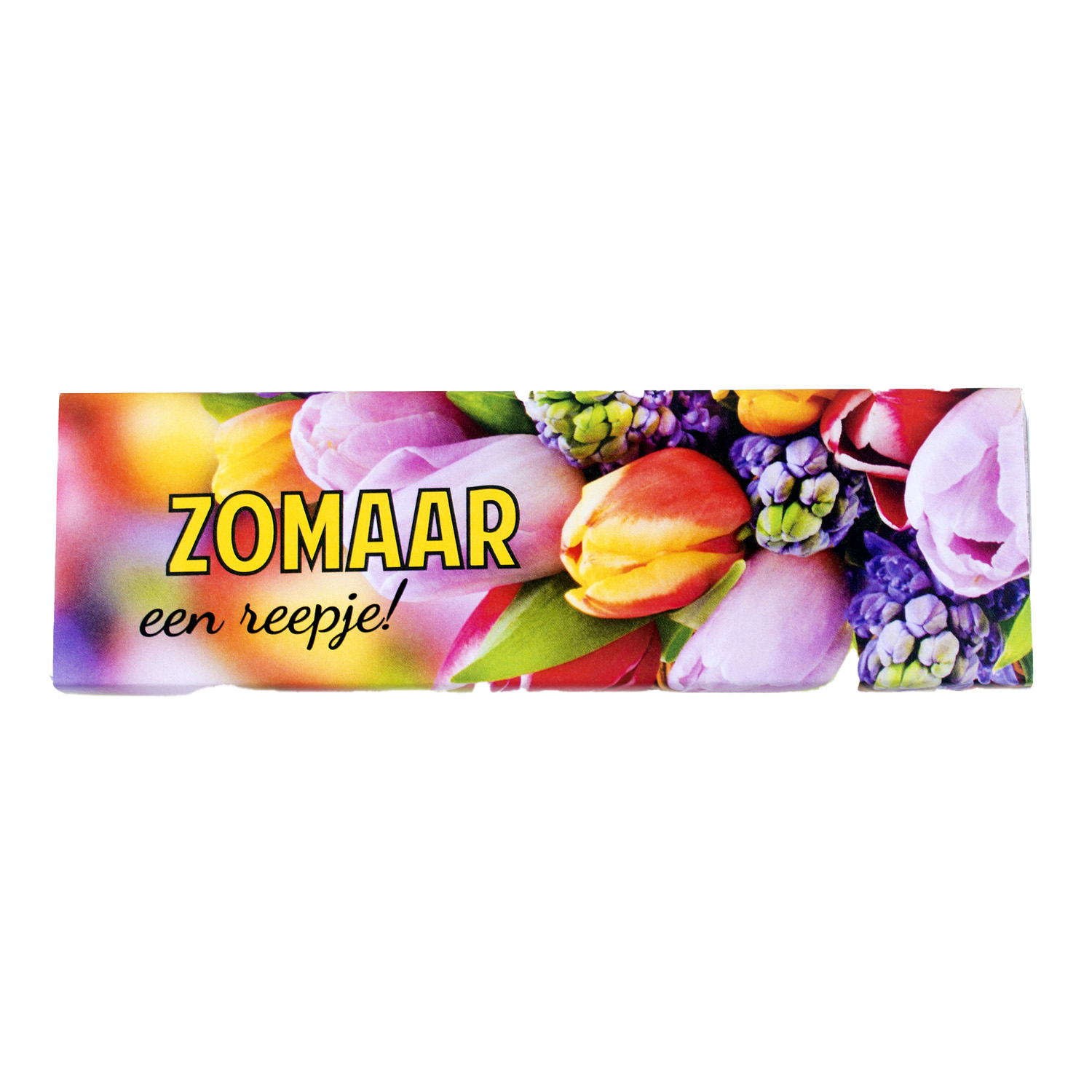 Chocoladereep " Zomaar een reepjet" 