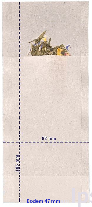 Thee-filterzakjes 100 stuks grote pot (nr. 3)