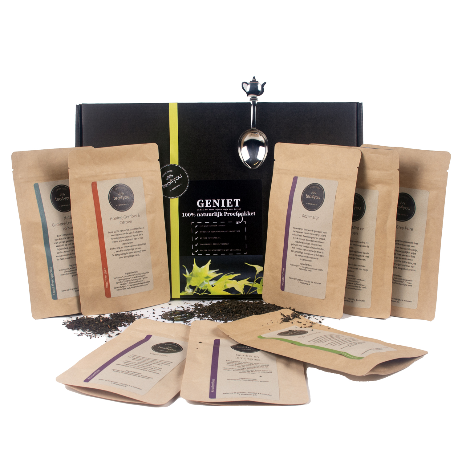 100% natuurlijk Proefzakjes pakket