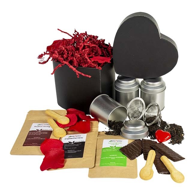 Harten Cadeaubox met blikjes