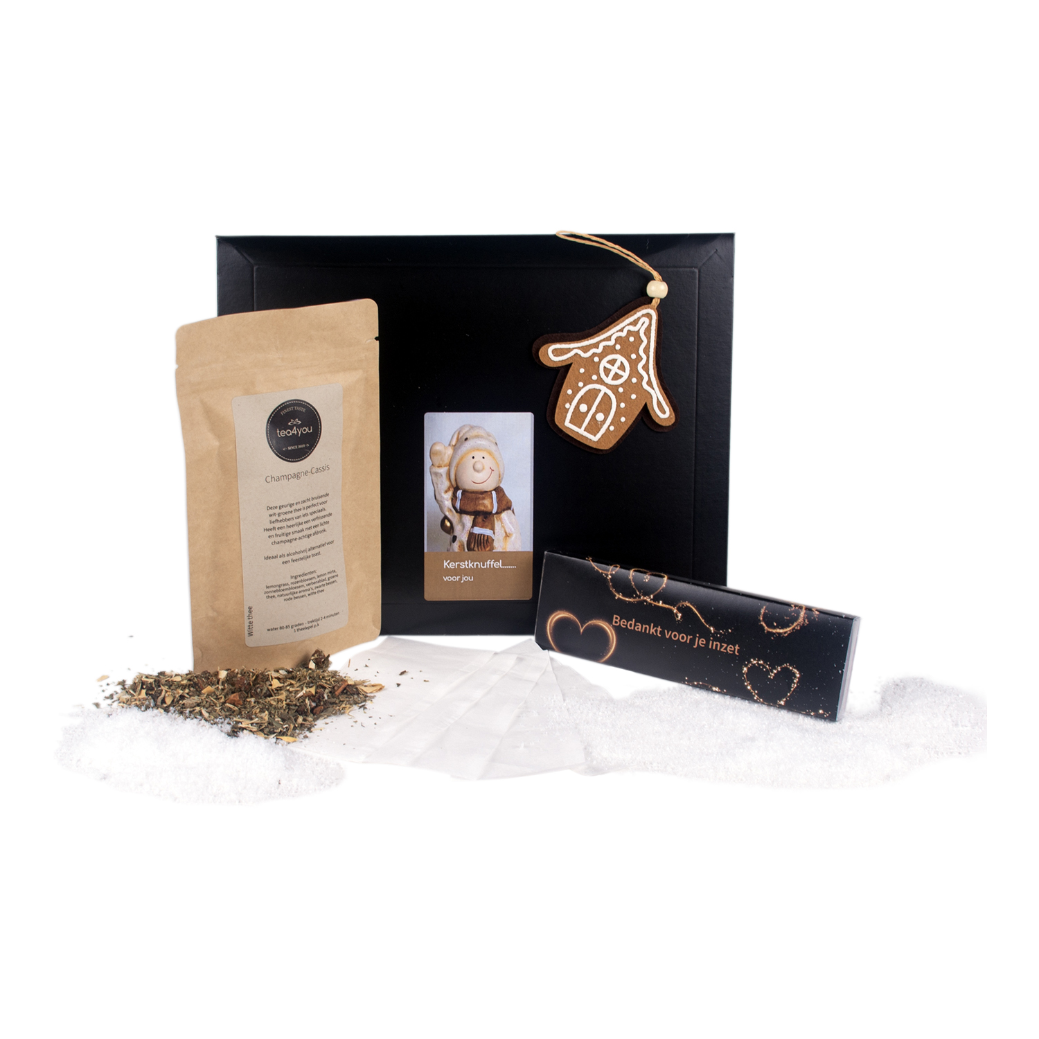 Give Away Extra "Kerstknuffel voor jou"- Champagne-Cassis 